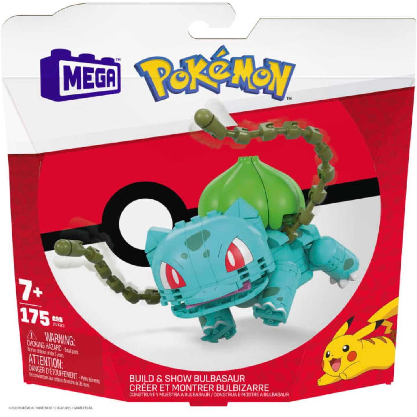 Mattel - Mega Bloks Pokémon Bulbasaur GVK83