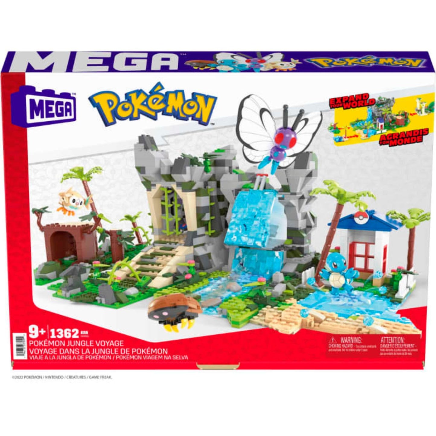 Mattel - Mega Bloks Pokémon Adventure Builder Jungle Expedition HHN61