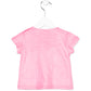 Losan - Baby Girl Printed Fluo Pink T-Shirt