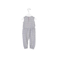 Losan - Tuta Unita Smanicata Bimba Baby Grigia Pois