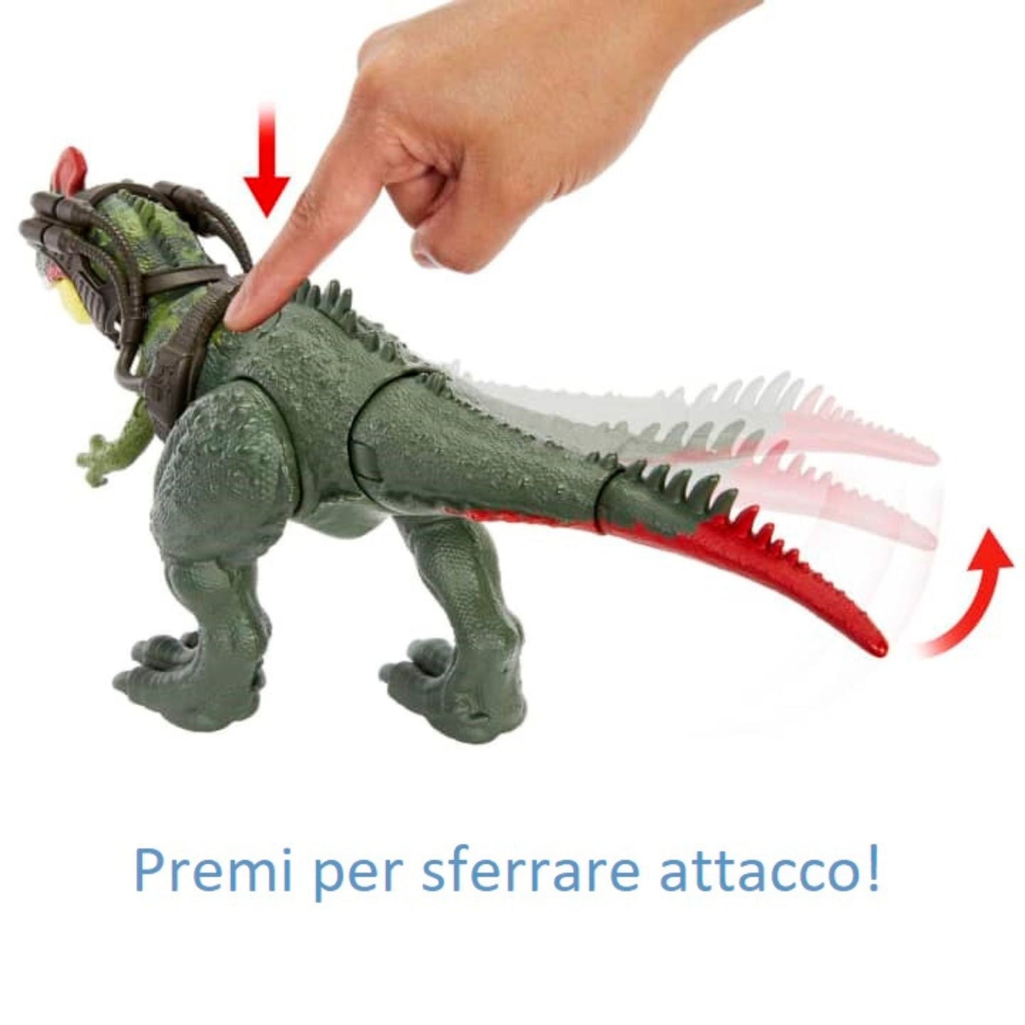 Mattel - Jurassic World Jw Predatori Giganti HLP23