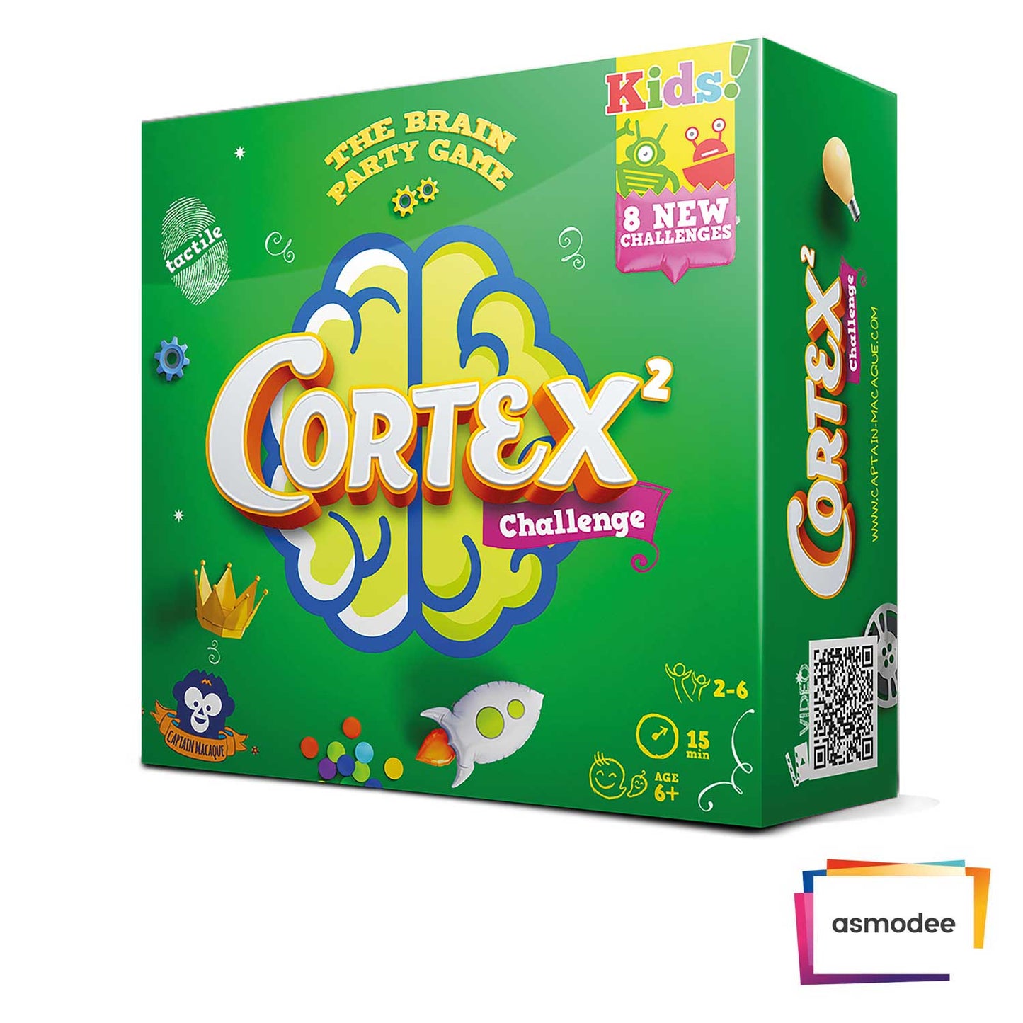 Asmodee - Cortex² Challenge Kids