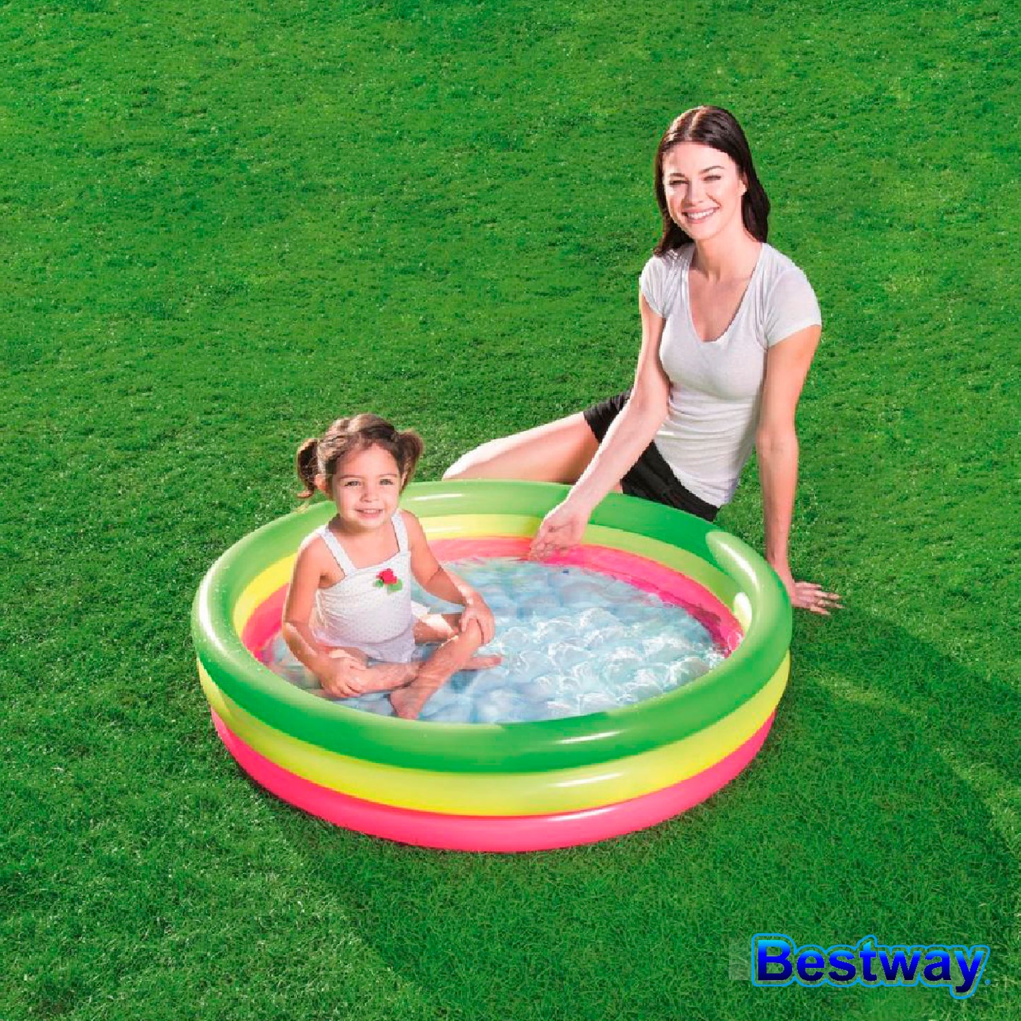 Bestway - Colored Inflatable Pool 102 x 25 cm
