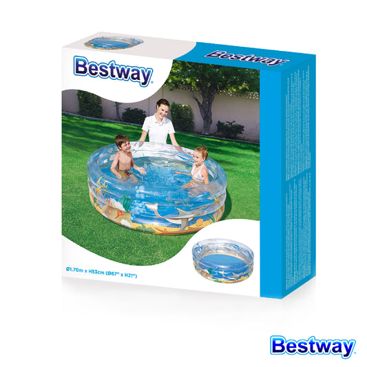 Bestway - Sea Life Inflatable Pool? 1.7m x H53cm