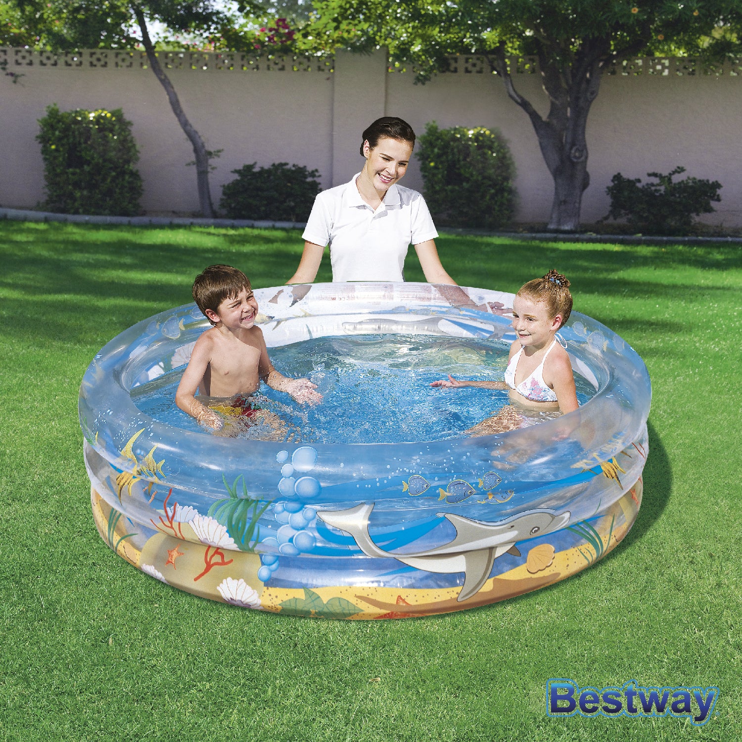 Bestway - Piscina Gonfiabile Sea Life 1,7m x H53cm