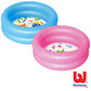 BestWay - Piscina Baby a 2 Anelli -Fondo Disegnato 61 x 15 cm 51061