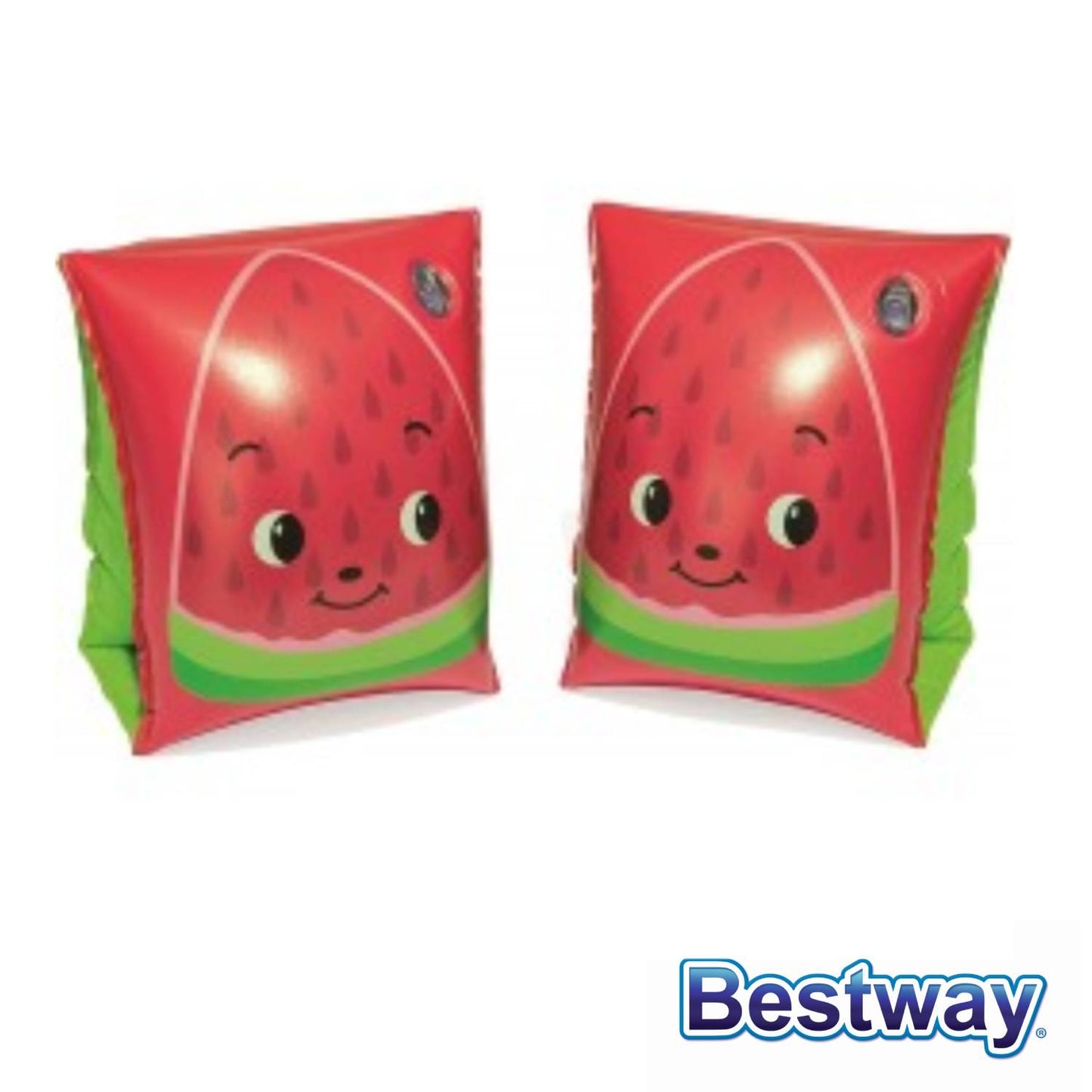 Bestway - Fruit armrests Cm. 23X15, Strawberry And Pineapple