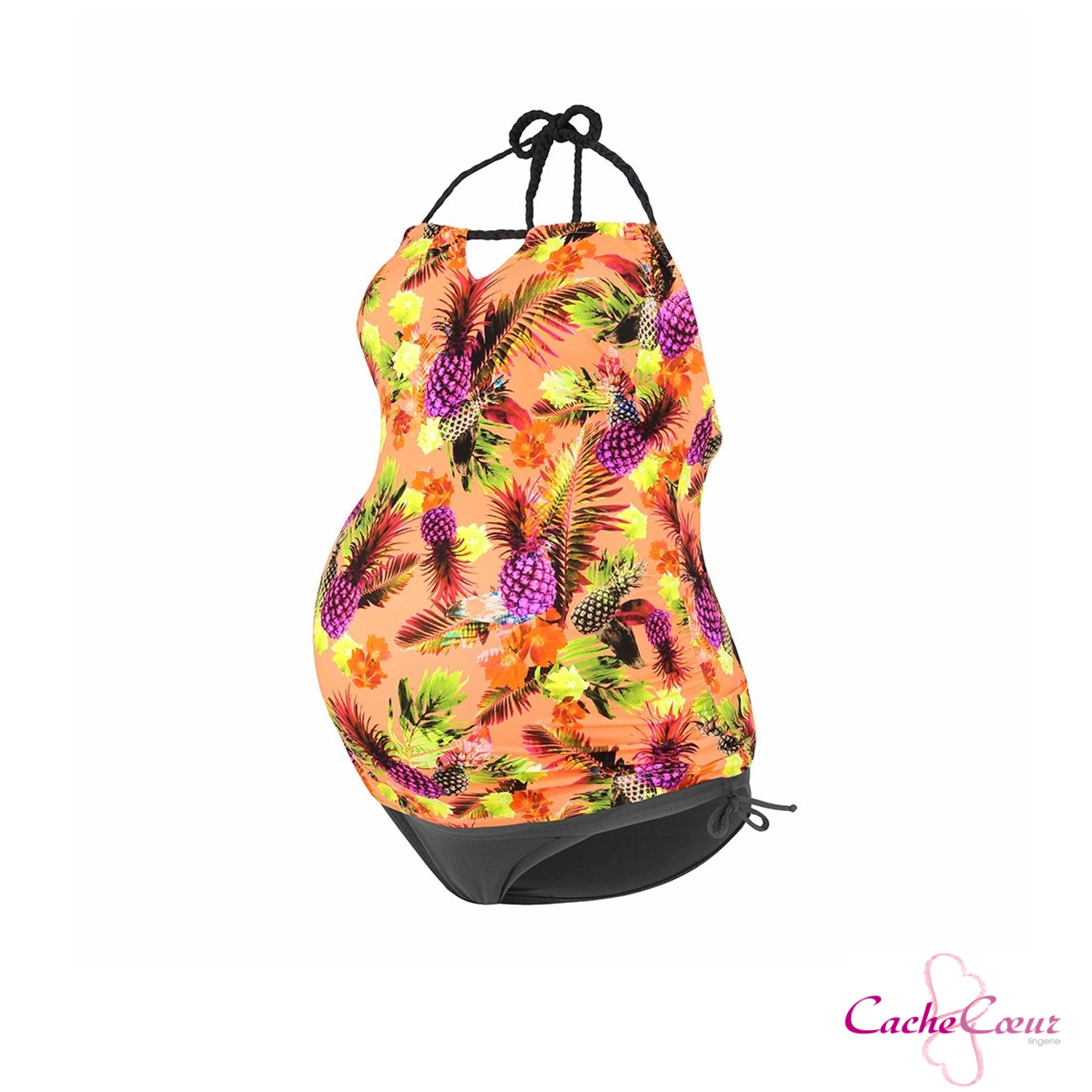Cache Coeur - Maternity Swimsuit Tankini Model Aloha – Iperbimbo