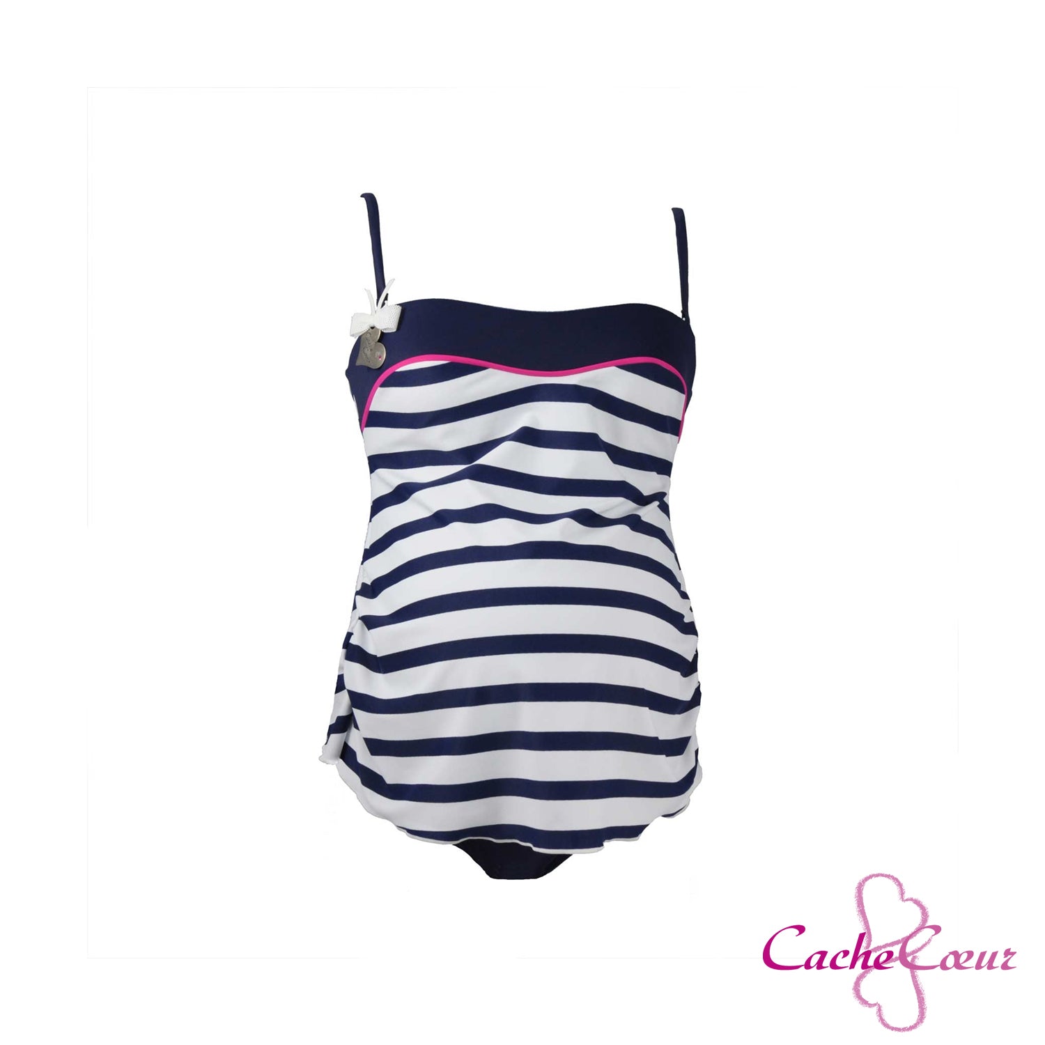 Cache Coeur - Maternity Swimsuit Tankini Model Aloha – Iperbimbo