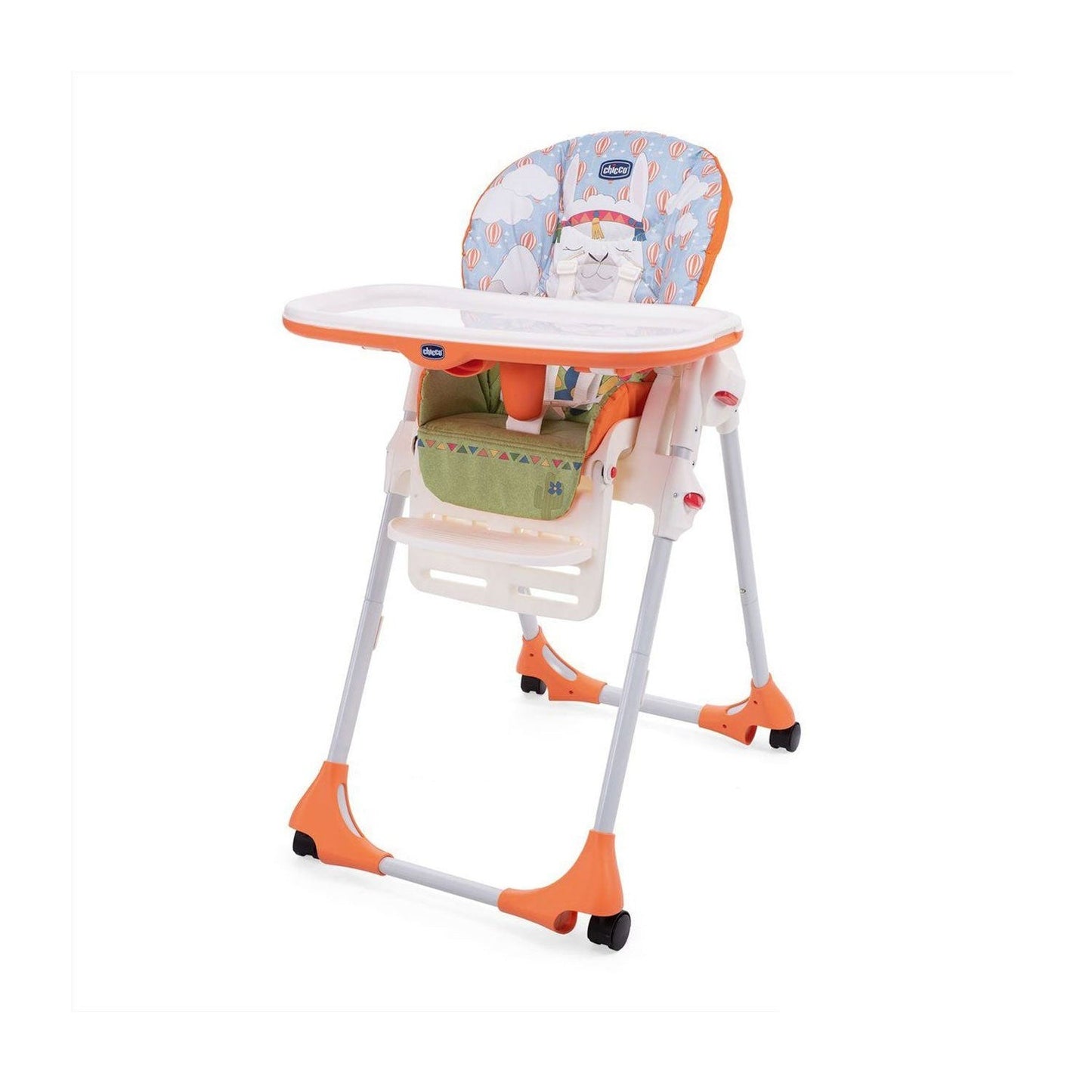 Chicco - Polly Easy 4 wheels high chair