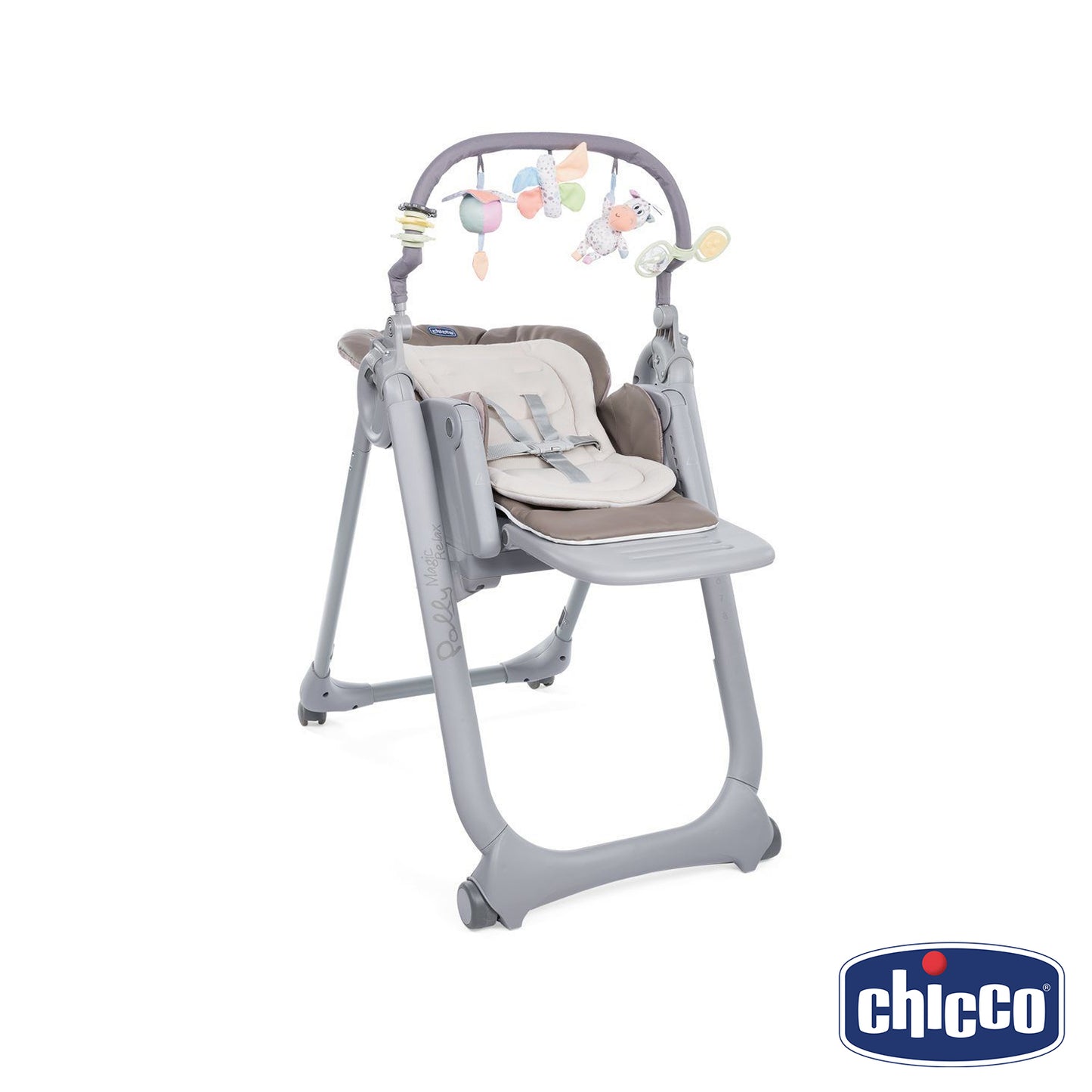 Chicco - Seggiolone Pappa Polly Magic Relax 4 Ruote