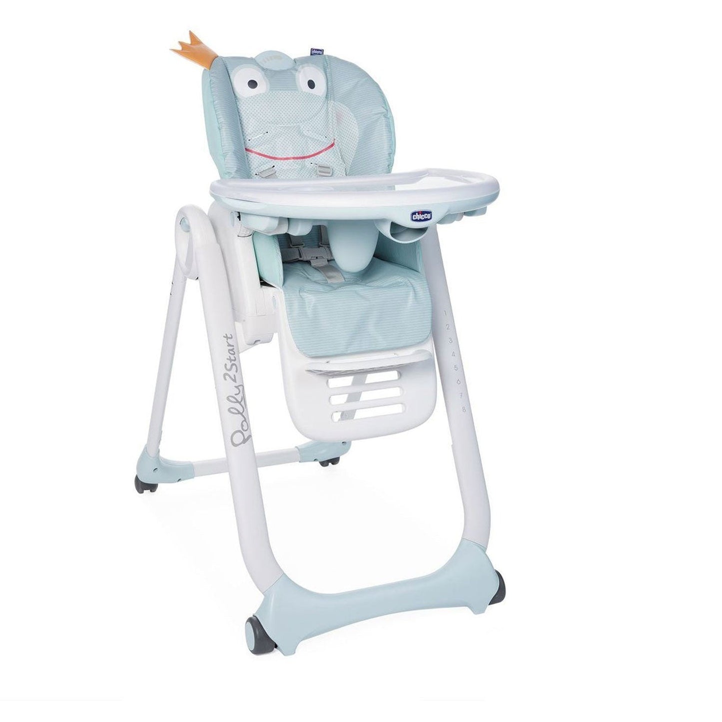 Chicco - Seggiolone Pappa Polly 2 Start 4 Ruote