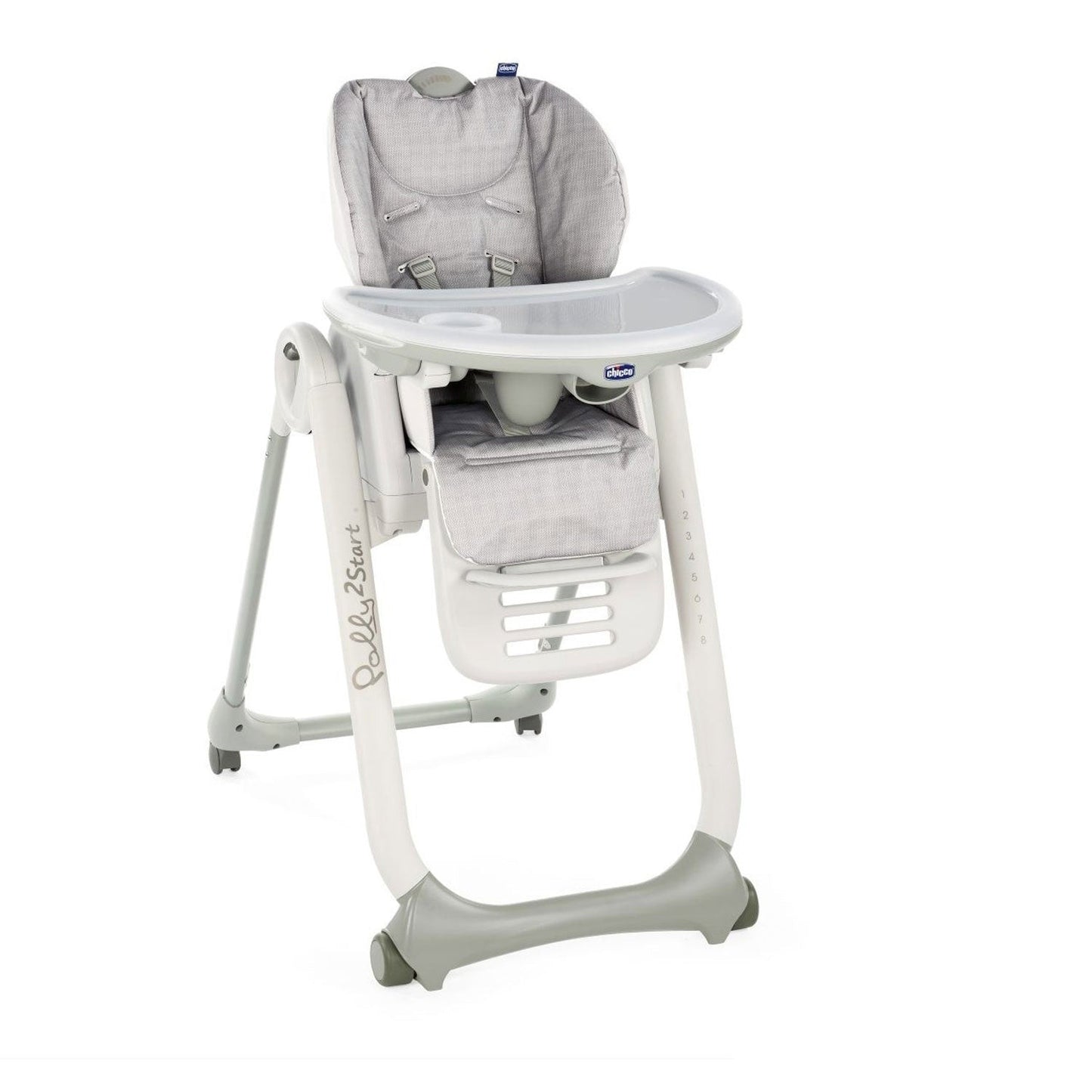 Chicco - Highchair Pappa Polly 2 Start 4 Wheels