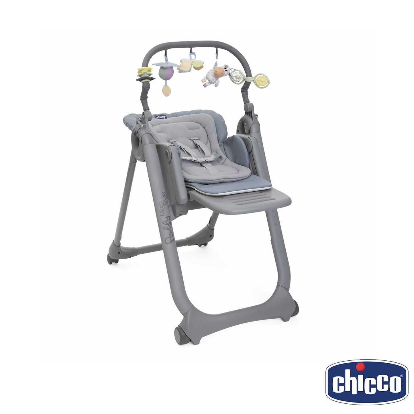 Chicco - Seggiolone Pappa Polly Magic Relax - 4 ruote