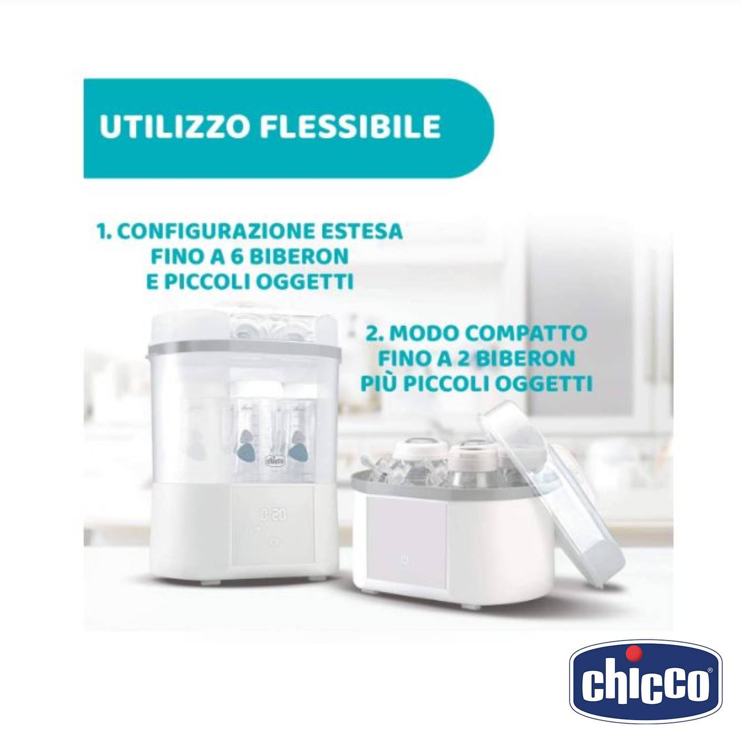 Chicco - Sterilizzatore con asciugatura