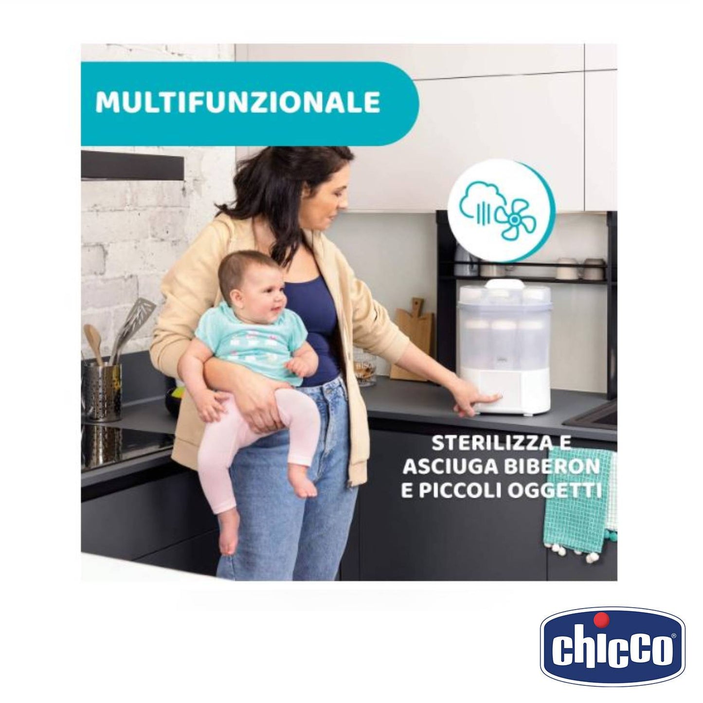 Chicco - Sterilizzatore con asciugatura