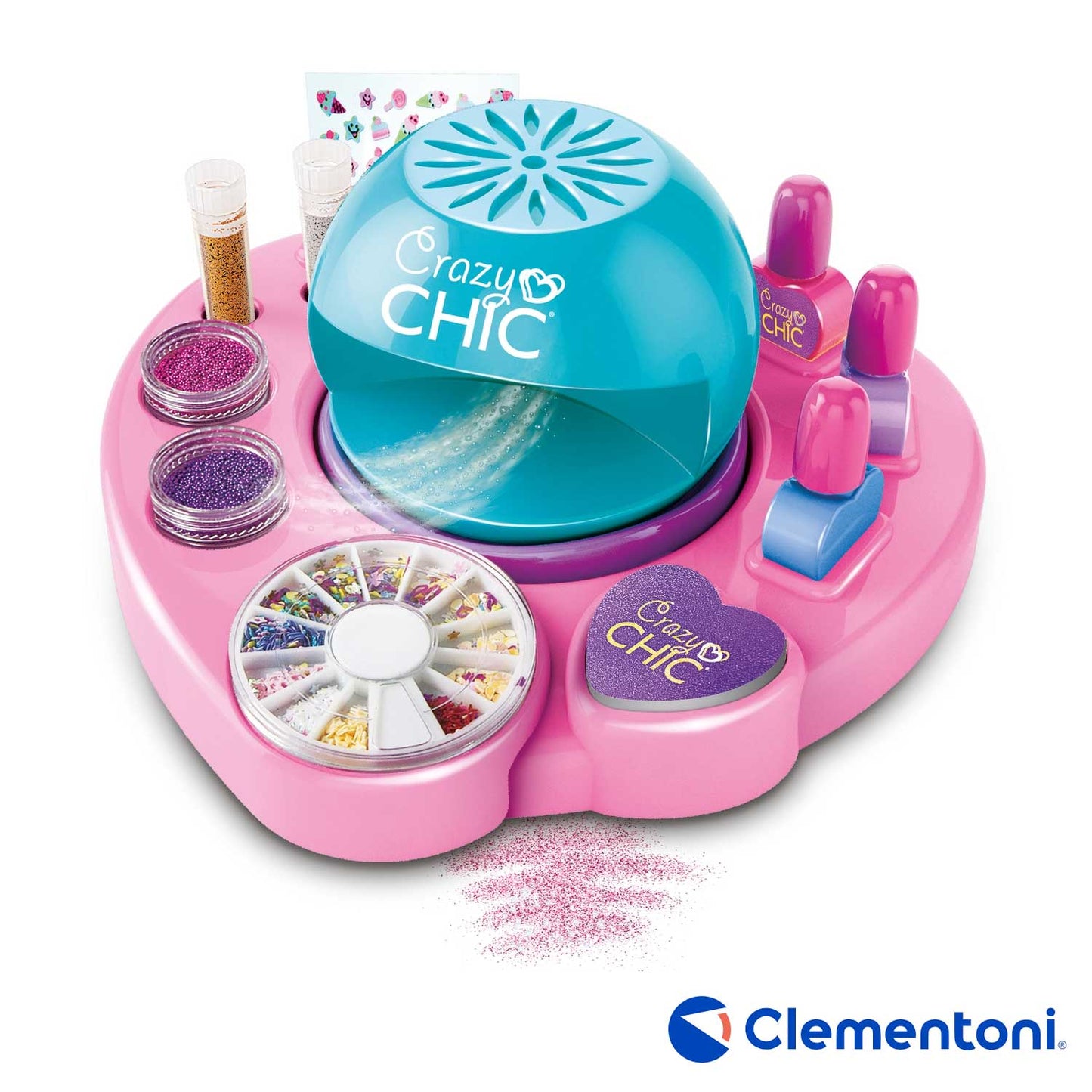 Clementoni - Crazy Chic New Cool Nail Art 18599