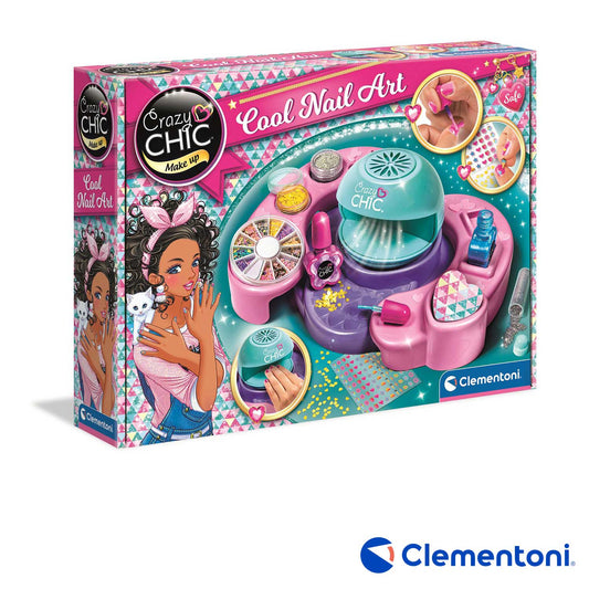 Clementoni - Crazy Chic New Cool Nail Art 18599
