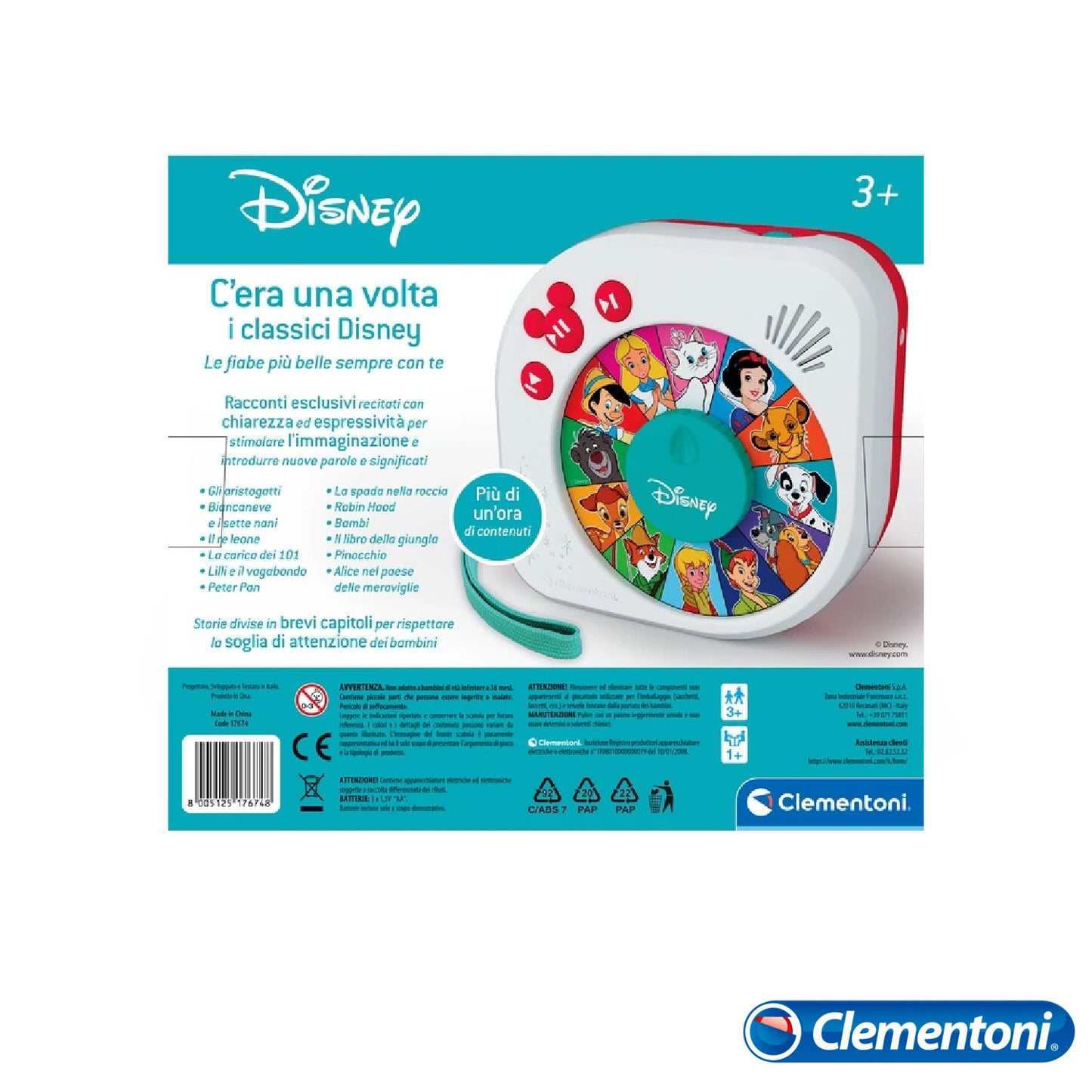 Clementoni - Once Upon a Time Disney Classics 17674