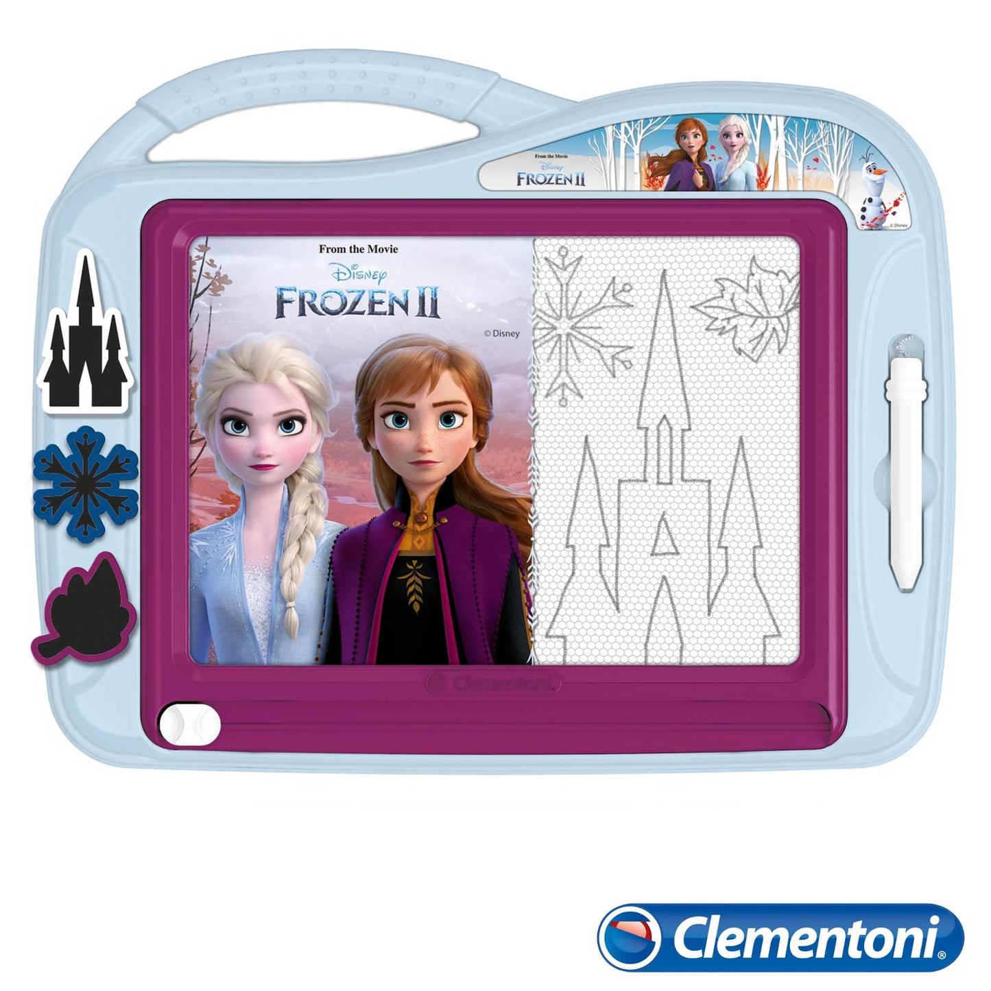 Clementoni - Magnetic Whiteboard Pen and Shapes
