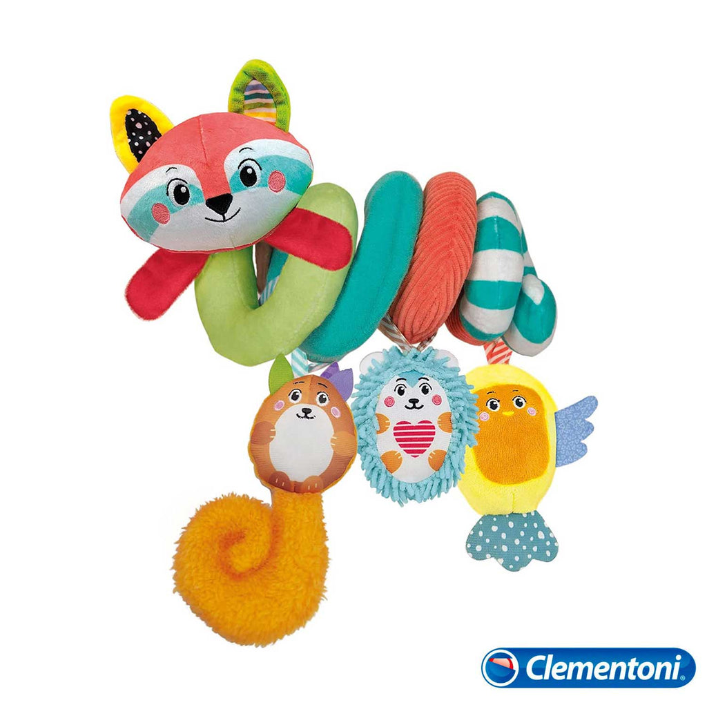 Clementoni - Spirale da appendere Happy Animals 17799