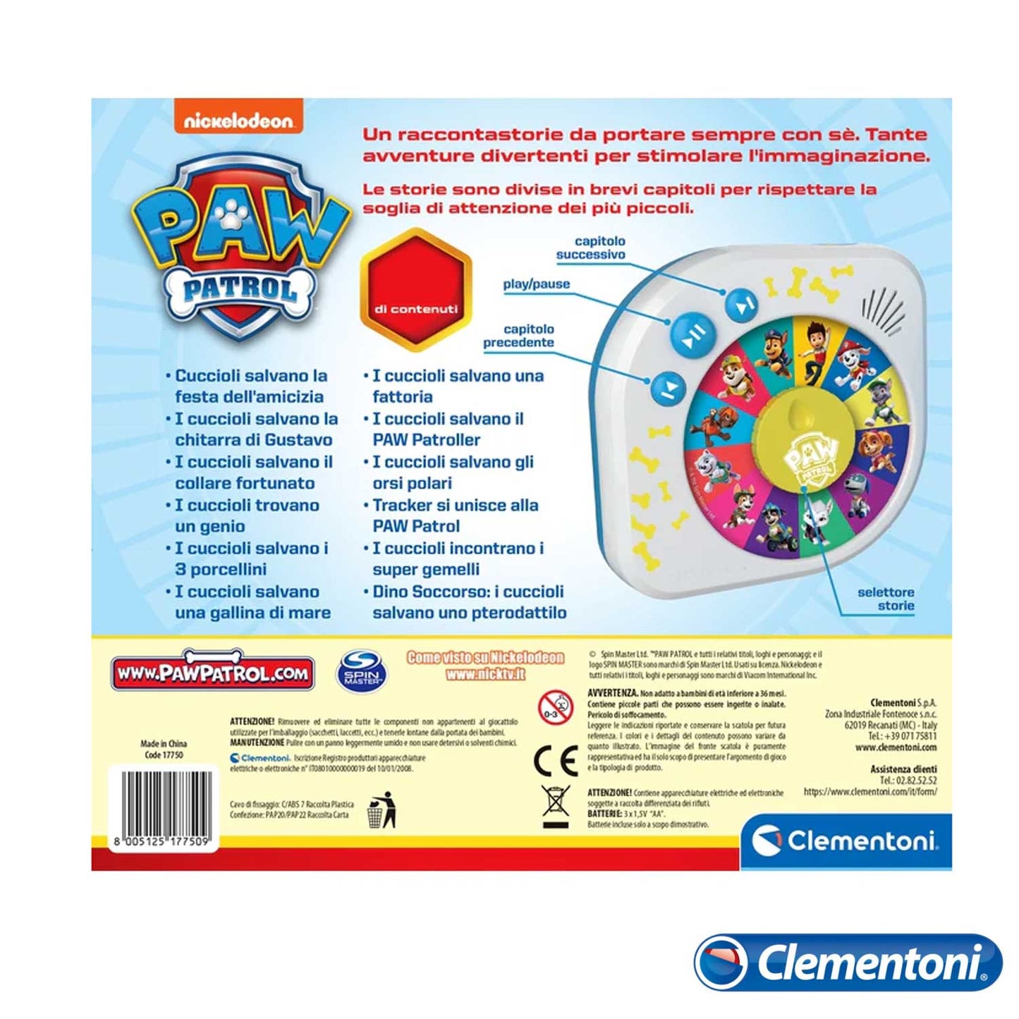Clementoni - Once Upon a Time the Paw Patrol Puppy Team 17750