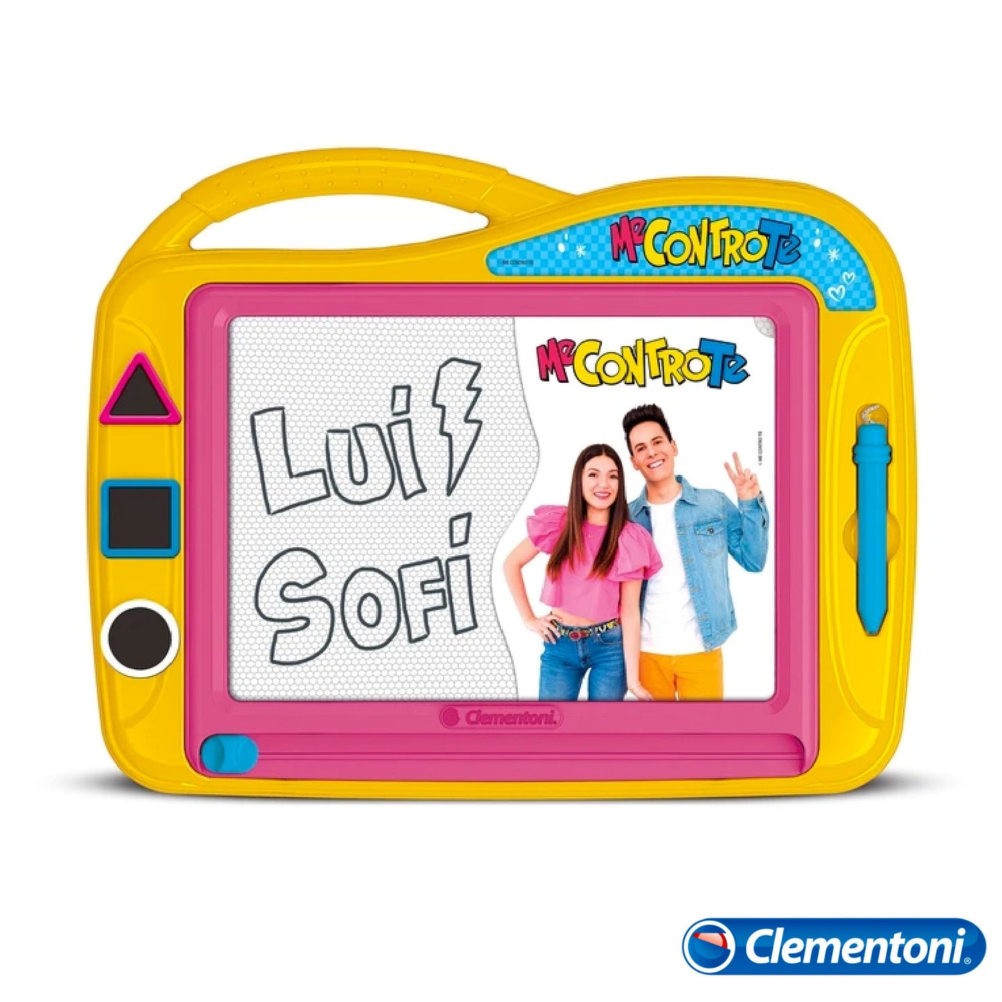 Clementoni - Magnetic Whiteboard Pen and Shapes