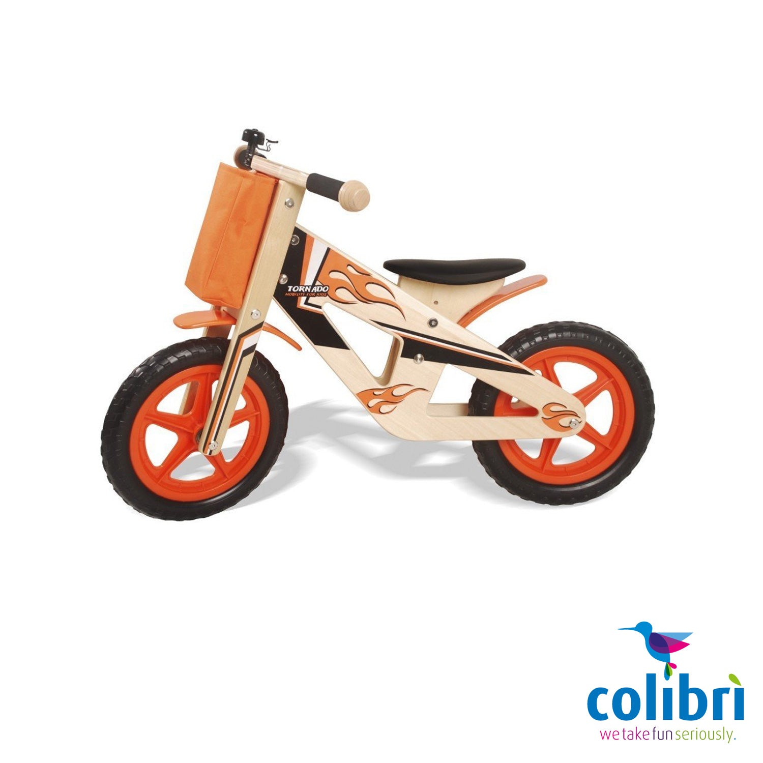 Colibrì - Bici Tornado in Legno