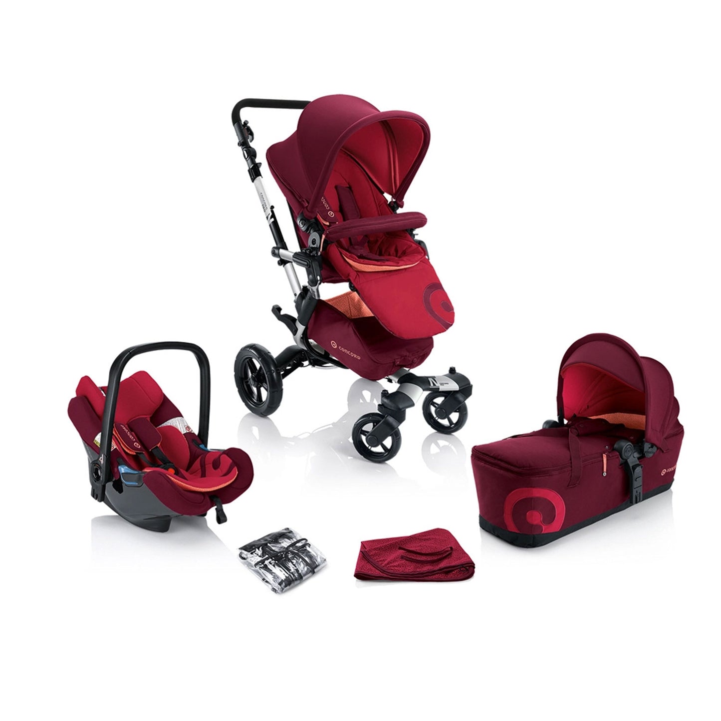Concord - Trio Neo Mobility Set + Ovetto 0-13 kg Air + Omaggio Valigetta Kit Mamma 2023