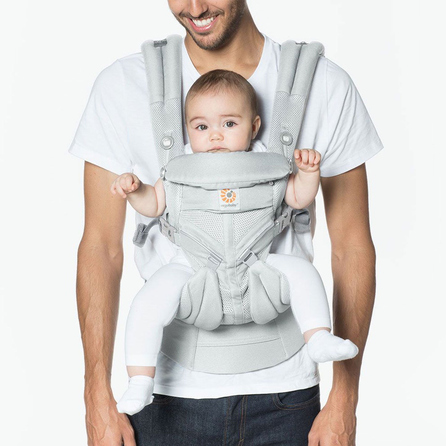 Ergobaby - Omni 360 Cool Air Mesh Breathable 4 Position Baby Carrier