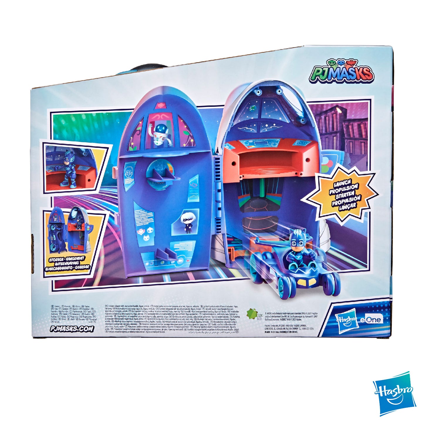 Hasbro - PJ Masks Quartier Generale 2 In 1 F20985L0
