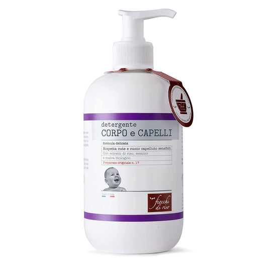Rice Flakes - Body and Hair Cleanser 400ml