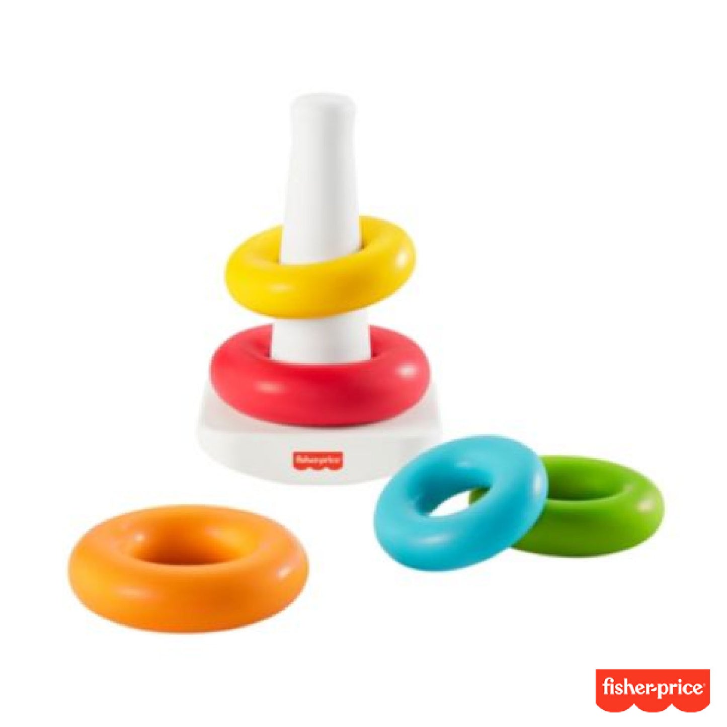 Fisher-Price - Piramide 5 Anelli Eco GRF09