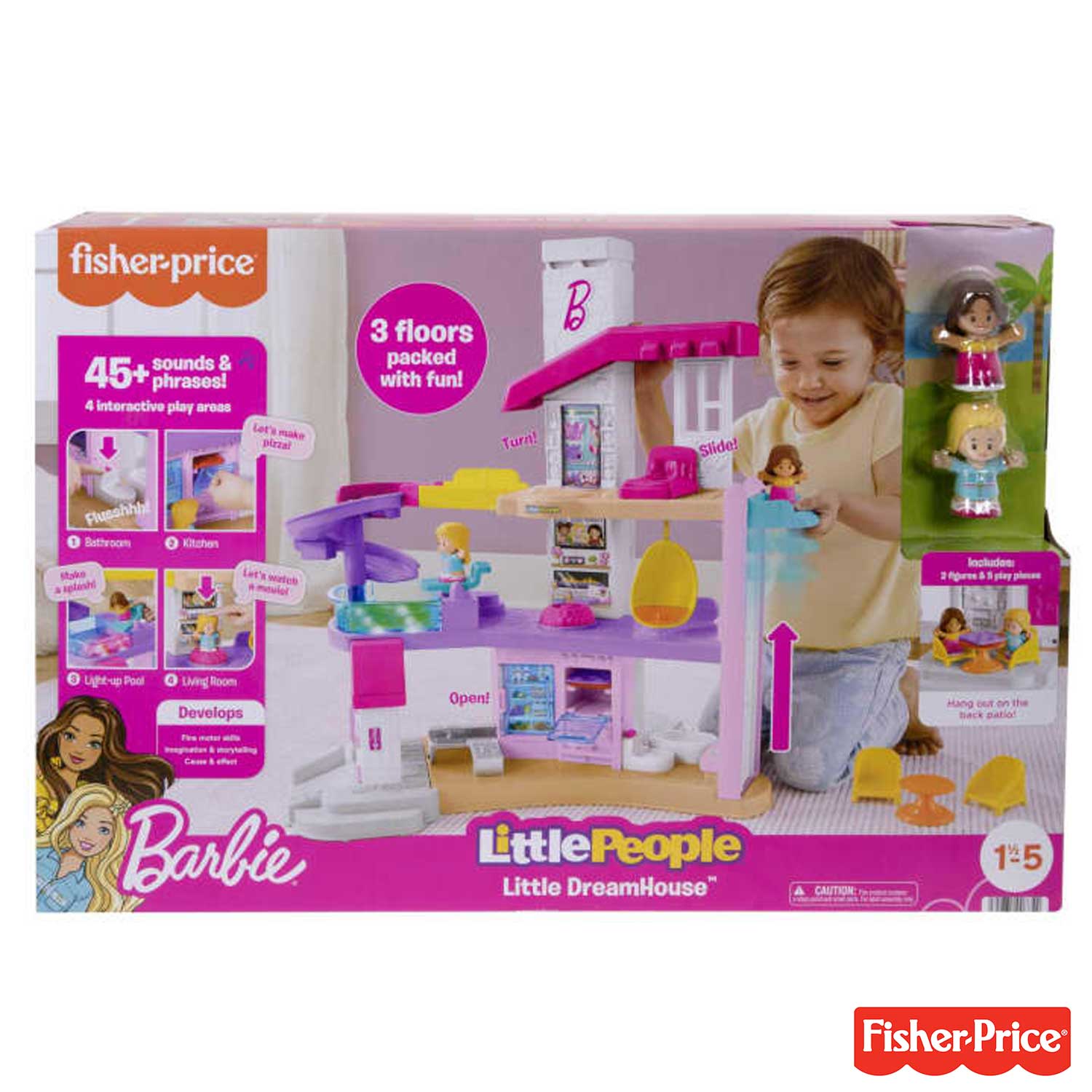 Fisher Price - Barbie® Little DreamHouse by Little People HJN54