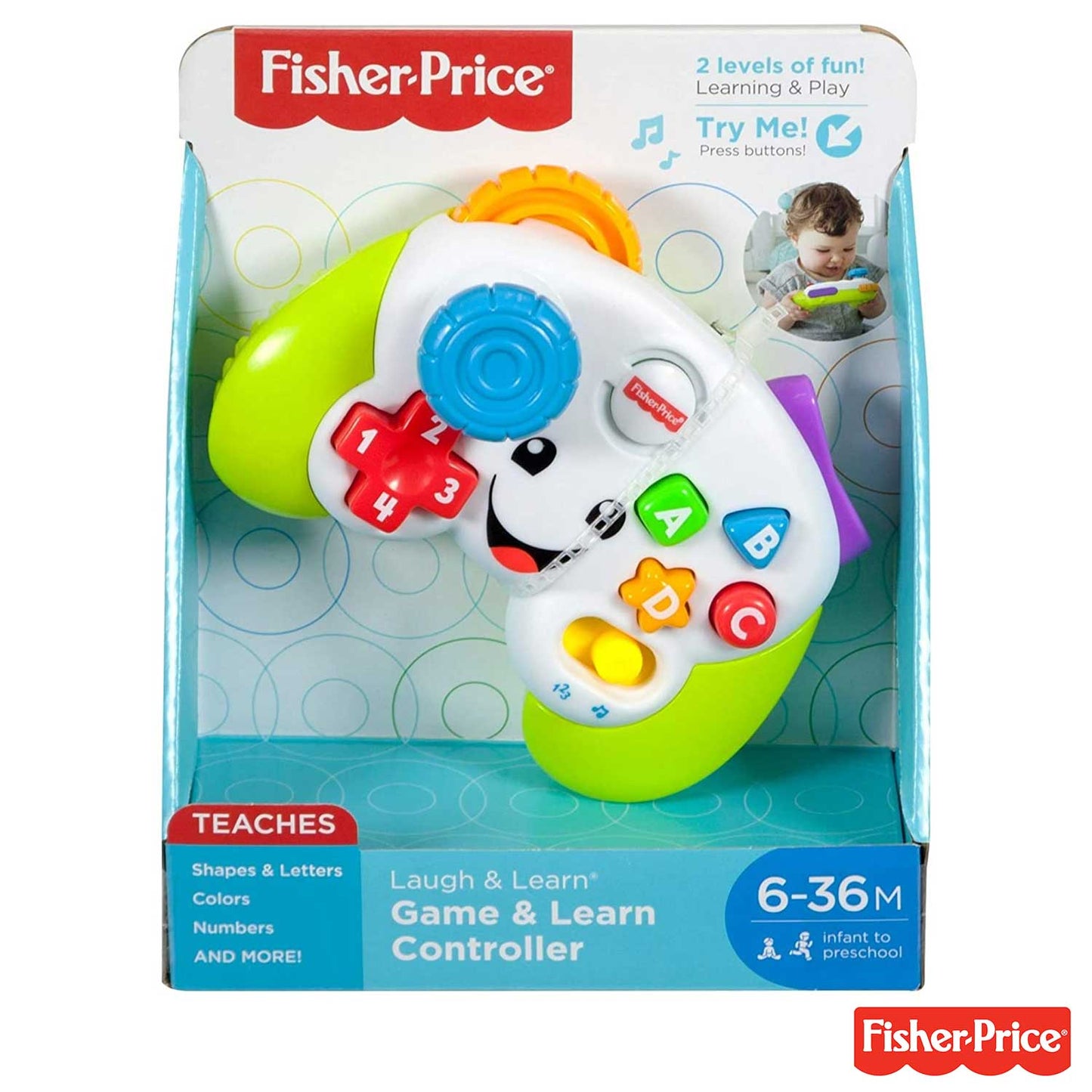 Fisher Price - Controller Gioca Ed Impara FWG15