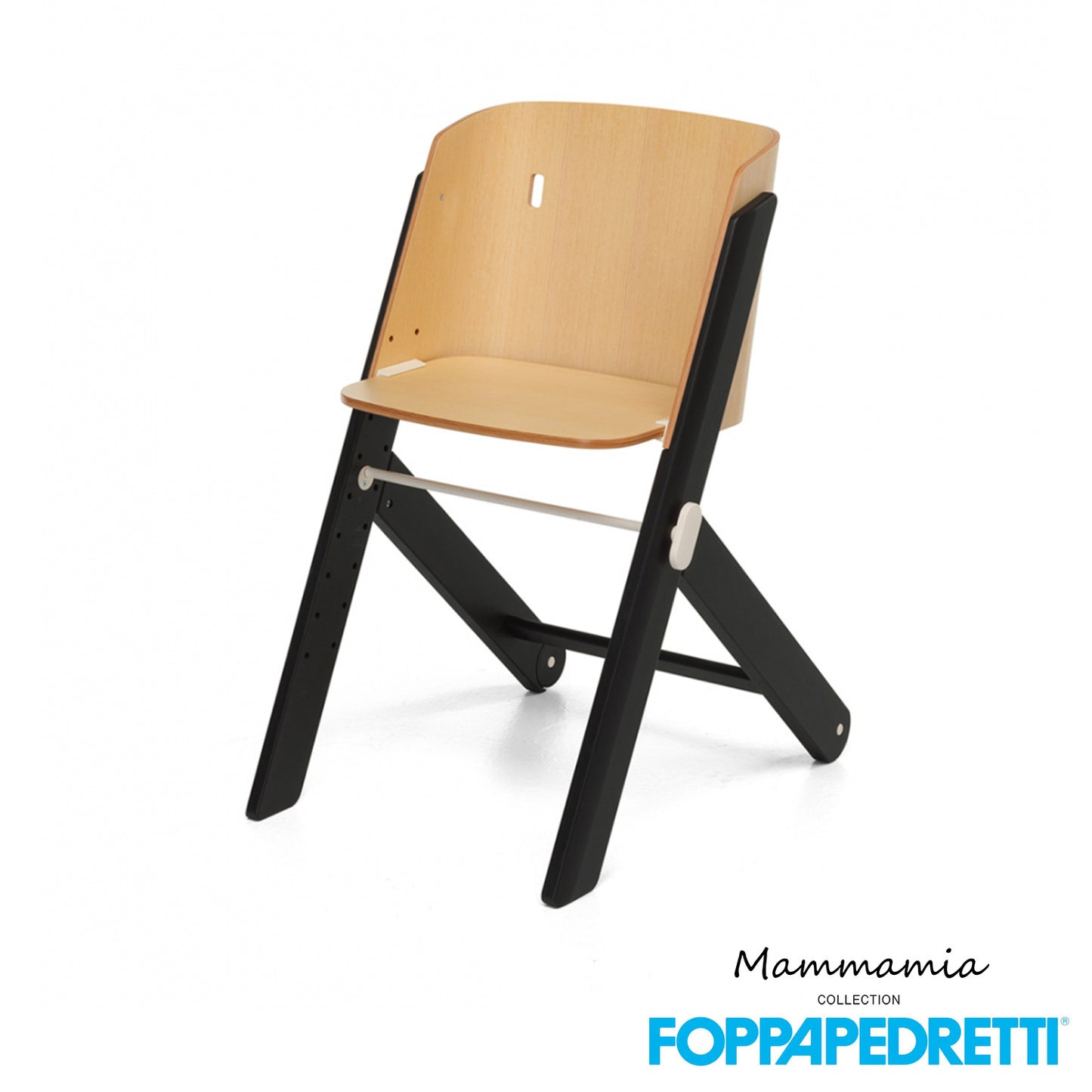 Foppapedretti - Evolutionary high chair in Tiramisu ash