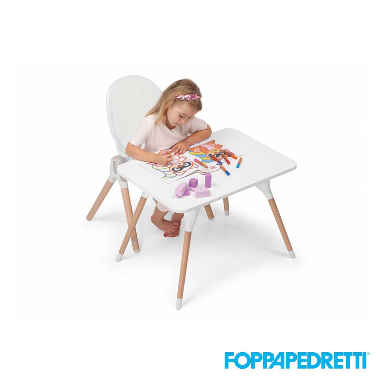 Foppapedretti - Tavolino Baby Top per Seggiolone Bonito