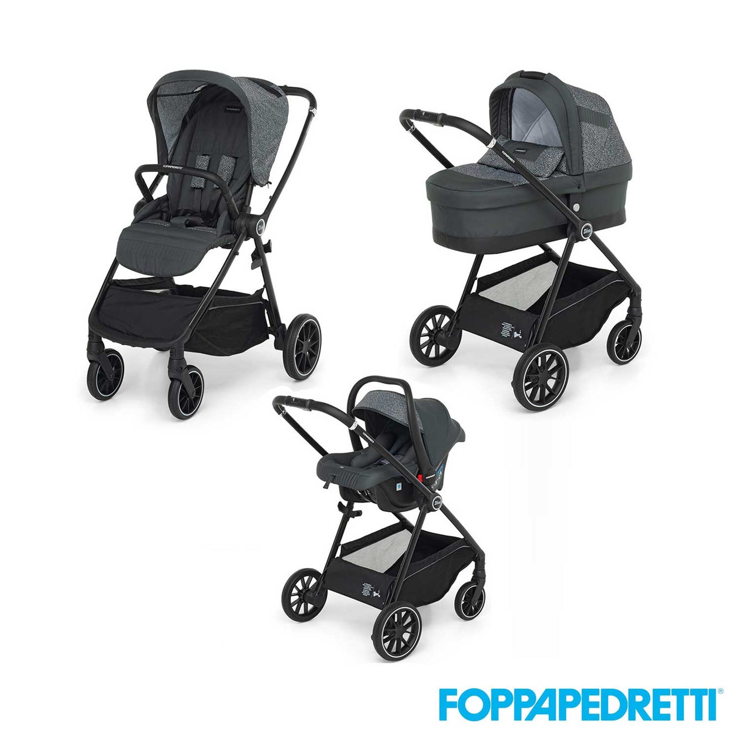 Foppapedretti - Trio Divo + Borsa Comfort