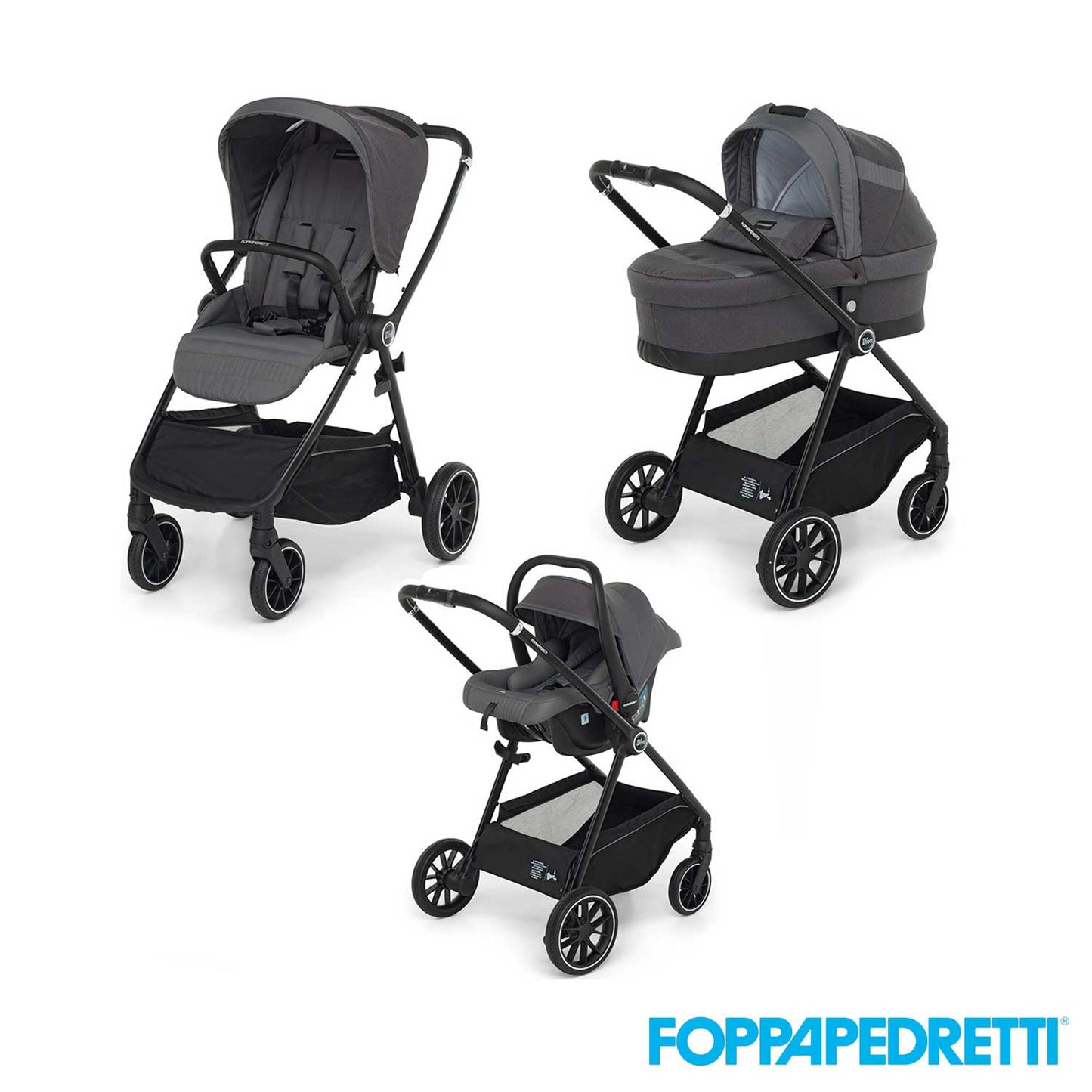 Foppapedretti - Trio Divo + Borsa Comfort