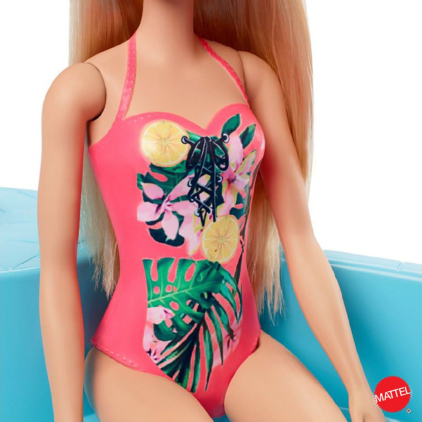 Mattel - Barbie Piscina Wdoll Blonde GHL91