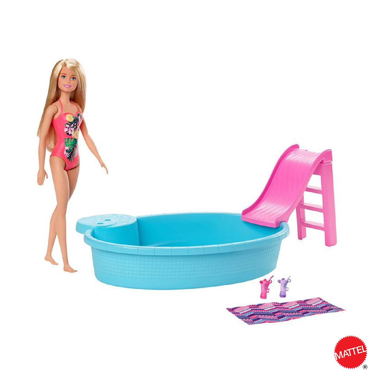 Mattel - Barbie Piscina Wdoll Blonde GHL91