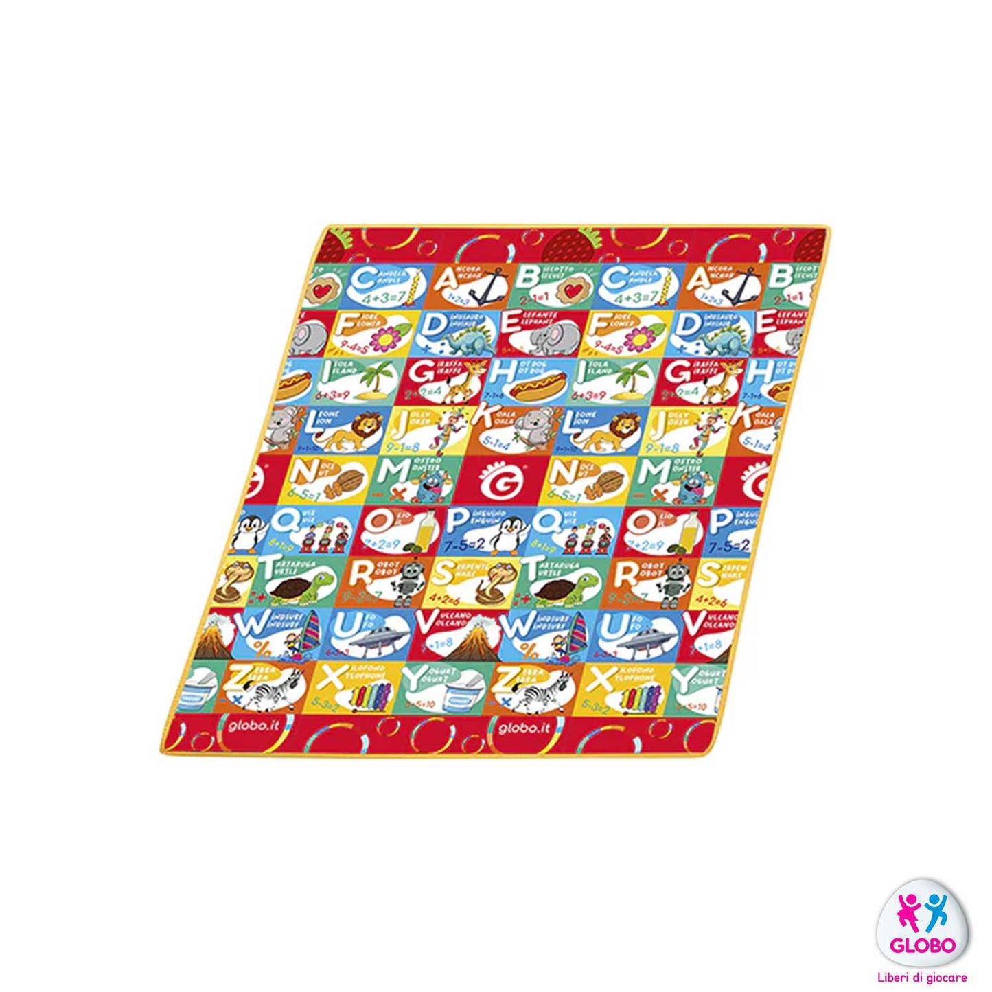 Globo - Carpet with 2 printed sides 180x150x1 cm