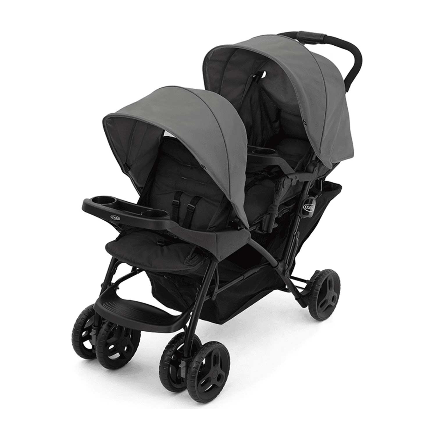 double stroller with stadium seating Graco