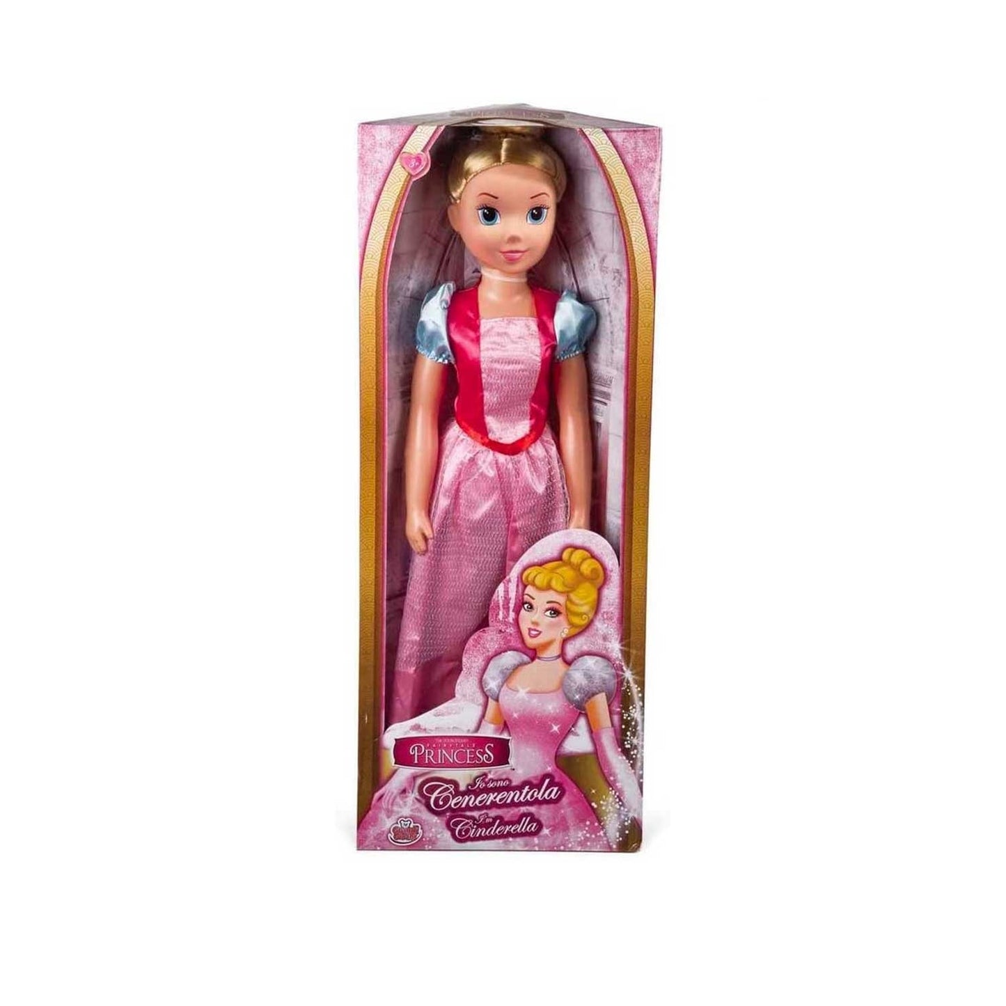 Big Games - Cinderella doll of 90cm