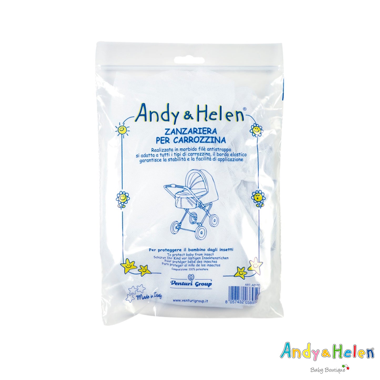 Andy &amp; Helen - Carrycot Mosquito Net