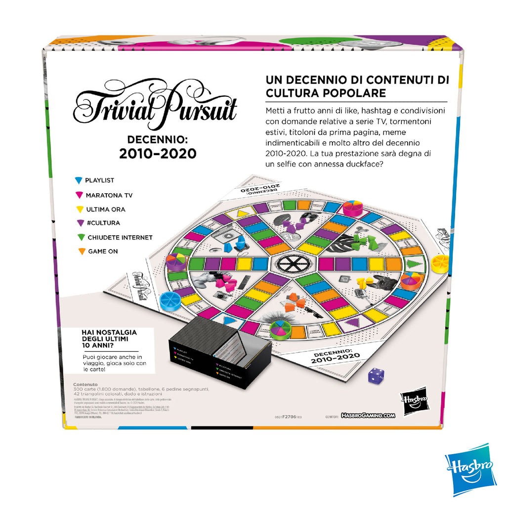 Hasbro - Trivial Pursuit Decade From 2010 To 2020 F2706103