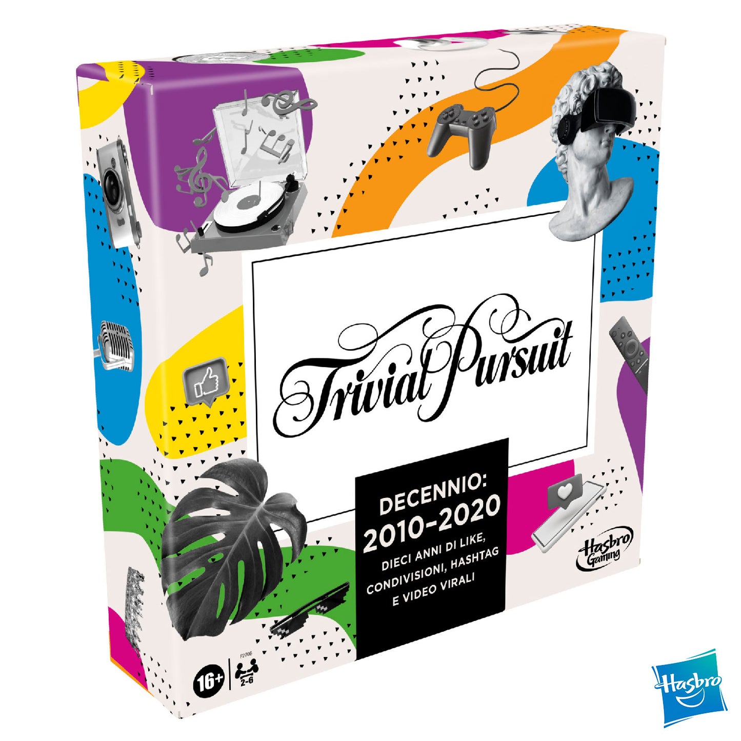 Hasbro - Trivial Pursuit Decennio Da 2010 A 2020 F2706103