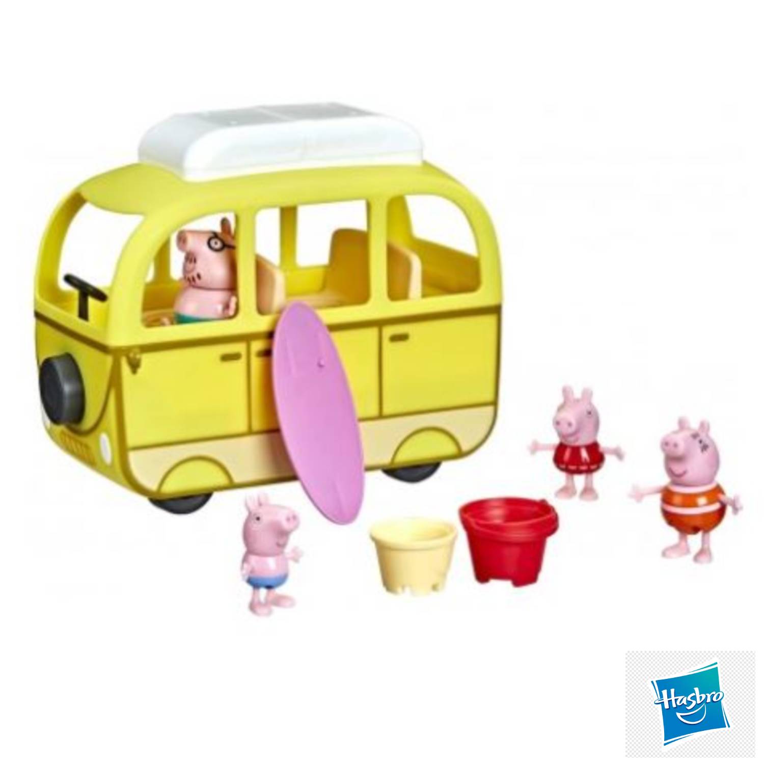 Hasbro - Peppa Pig Camper alla Spiaggia F3632