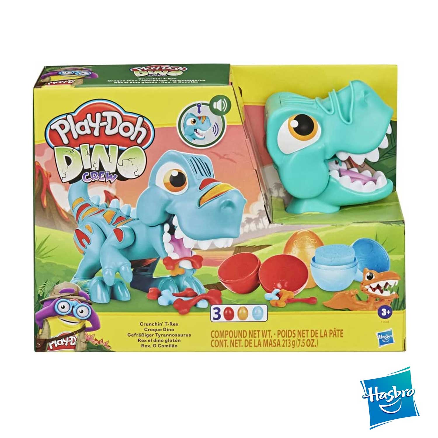 Hasbro-Play-Doh-Dino-Crew-Il-T-Rex-Mangione