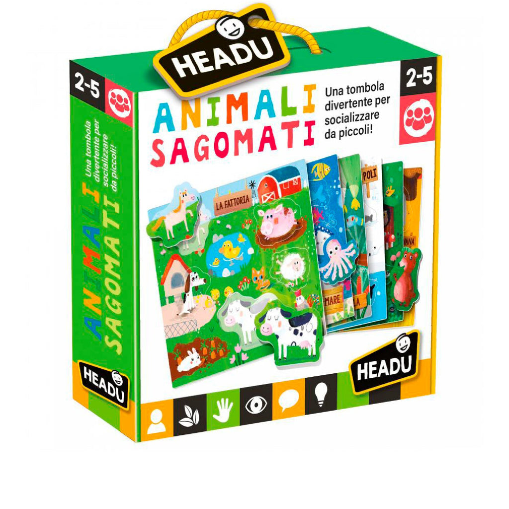 Headu - Gli Animali Sagomati Montessori IT21932